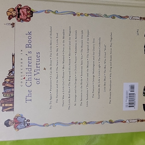 3/$20 The Children's Book of Virtues - Picture 3 of 16